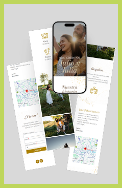 invitaciones para bodas o casamientos, responsive